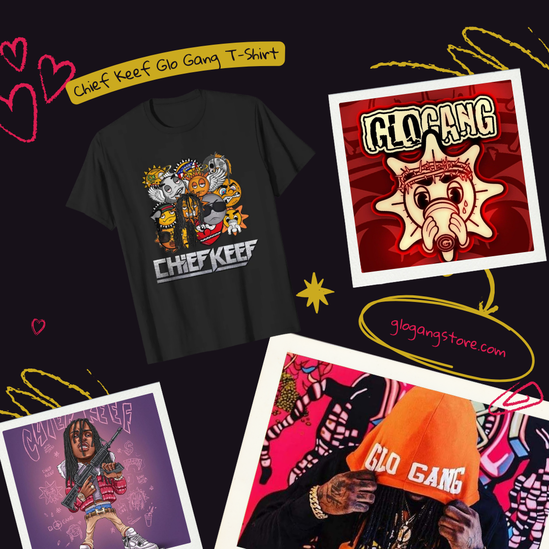 Chief Keef PTTT2705 Glo Gang T-Shirt